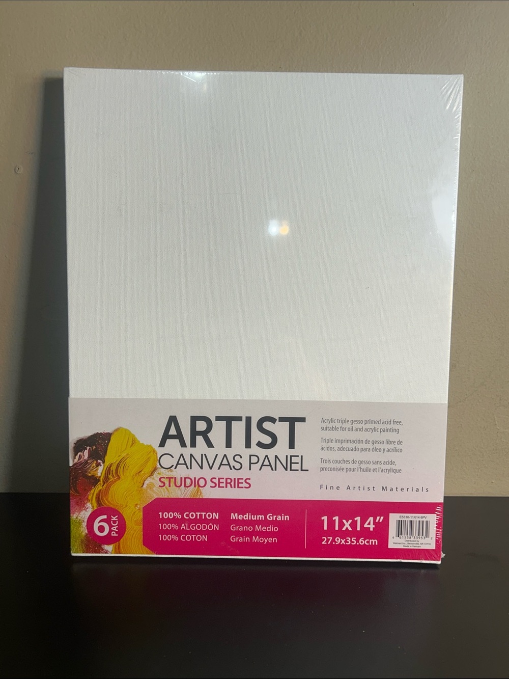 Artist Canvas Panel Studio Series 11x14 - White